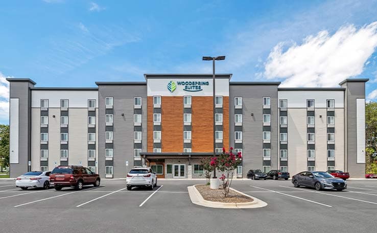 WoodSpring Suites Winston-Salem near Hanes Mall photo 1 of 22