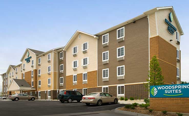 WoodSpring Suites Chicago Romeoville photo 1 of 16