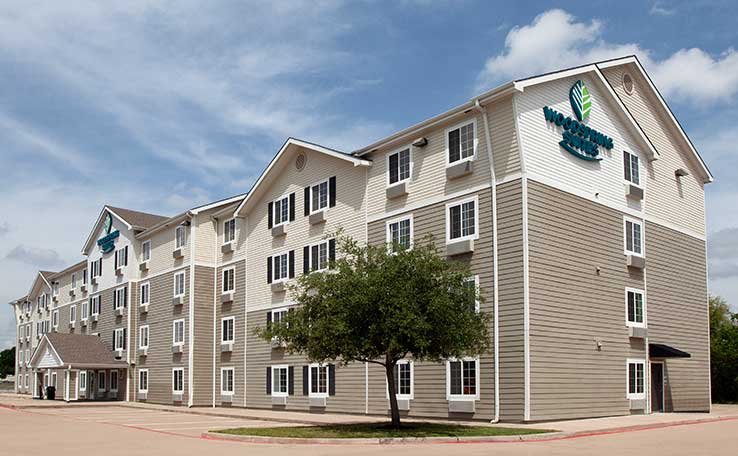 WoodSpring Suites Houston Willowbrook Extended Stay Hotel Exterior 3 738x456 